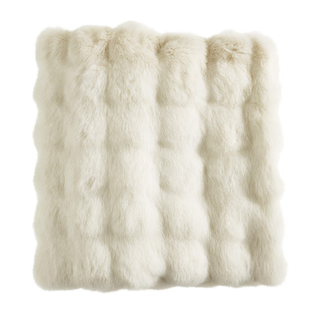 Ivory Bubble Throw Blanket – 50x60
