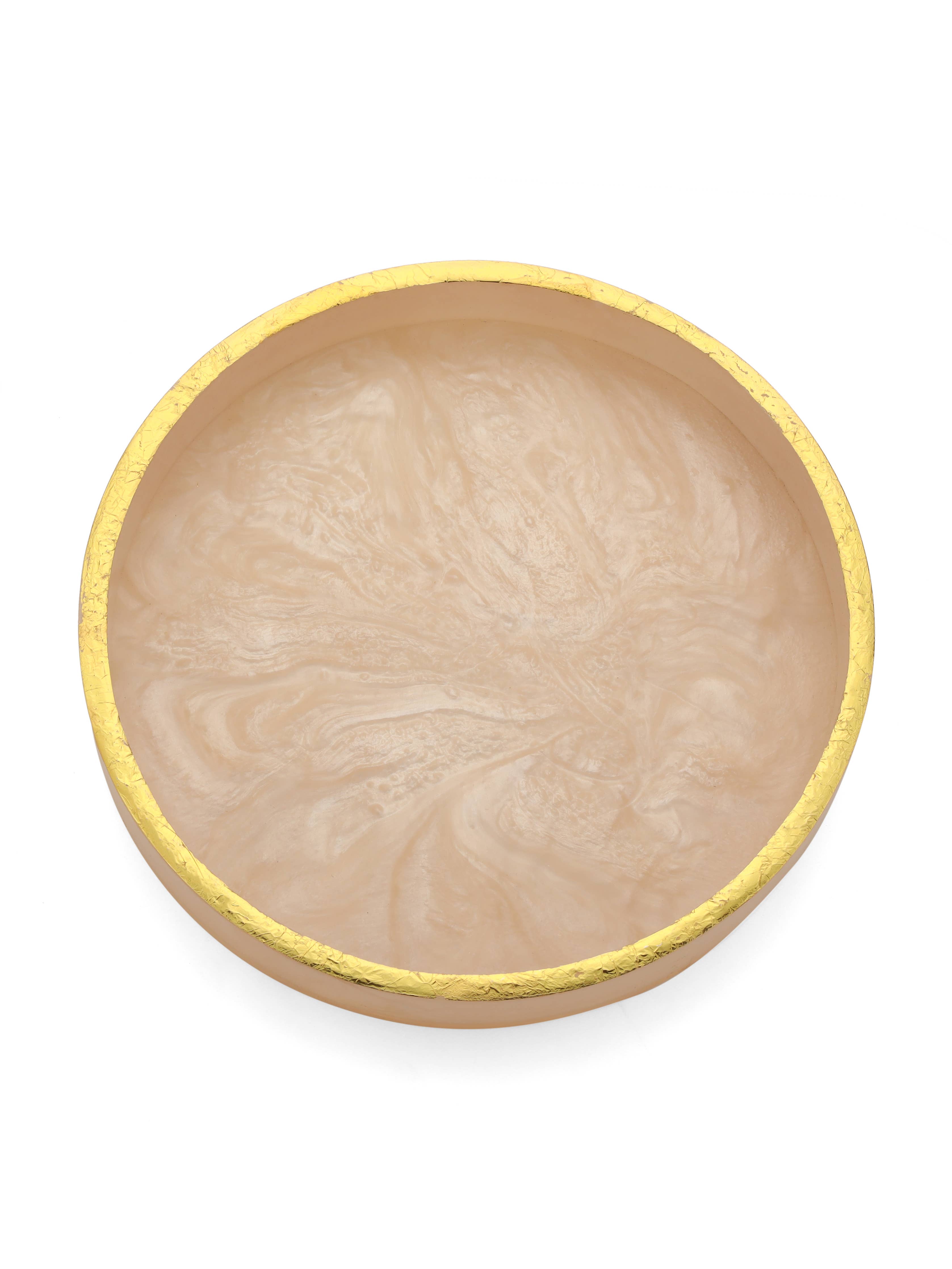 Blush Round Tray