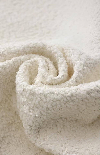 Textured Bouclé Throw Pillow - 18x18