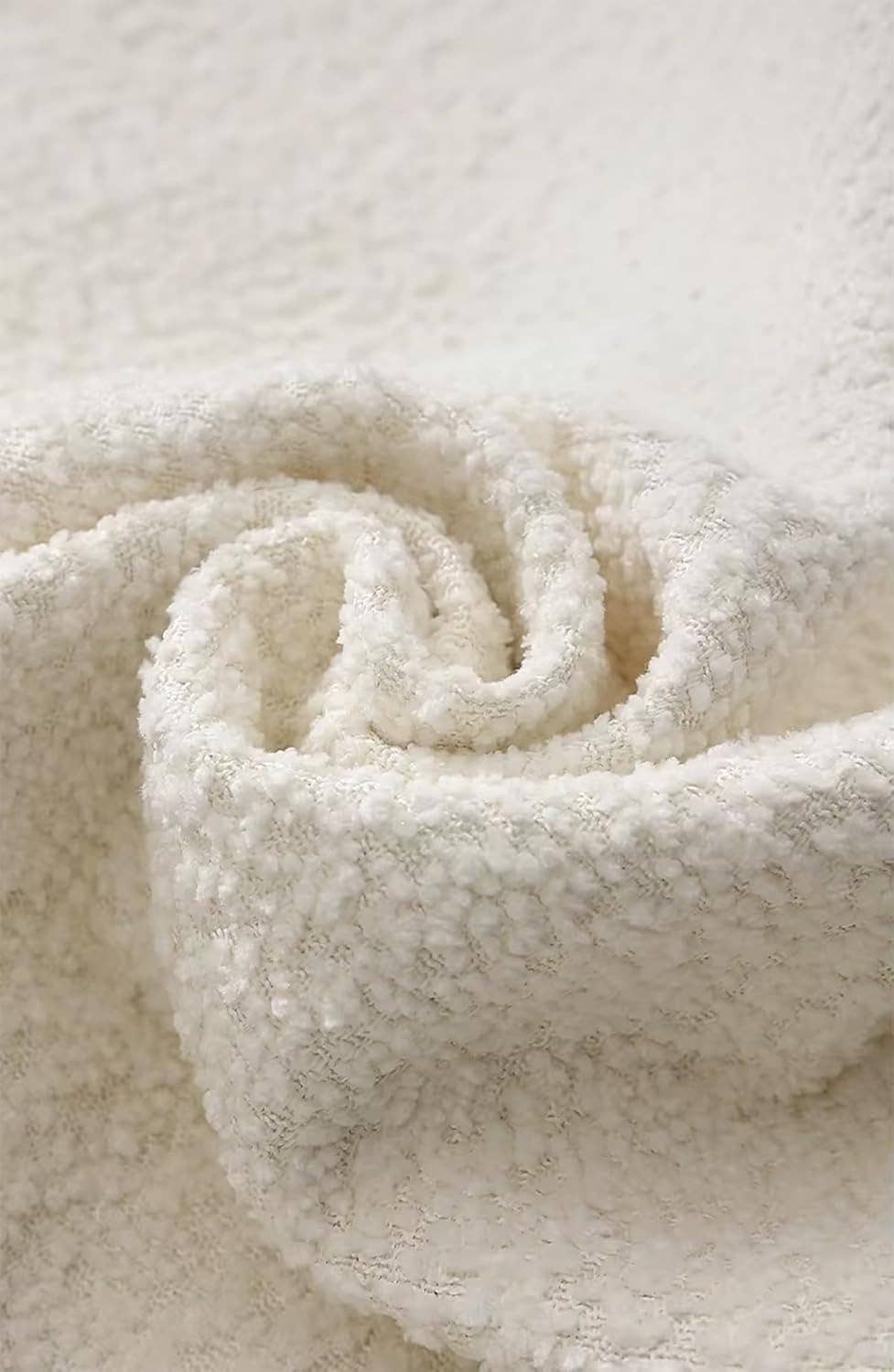 Textured Bouclé Throw Pillow - 18x18