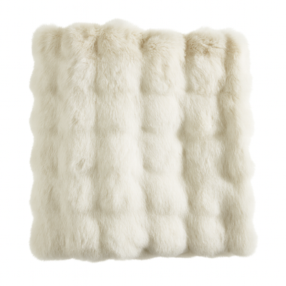 Ivory Lola Dupe Throw Blanket – 50x60