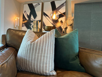 Emerald Green Velvet Pillow Cover