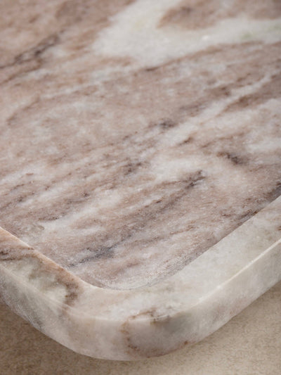 XL Natural Marble Tray