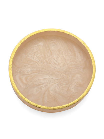 Blush Round Tray