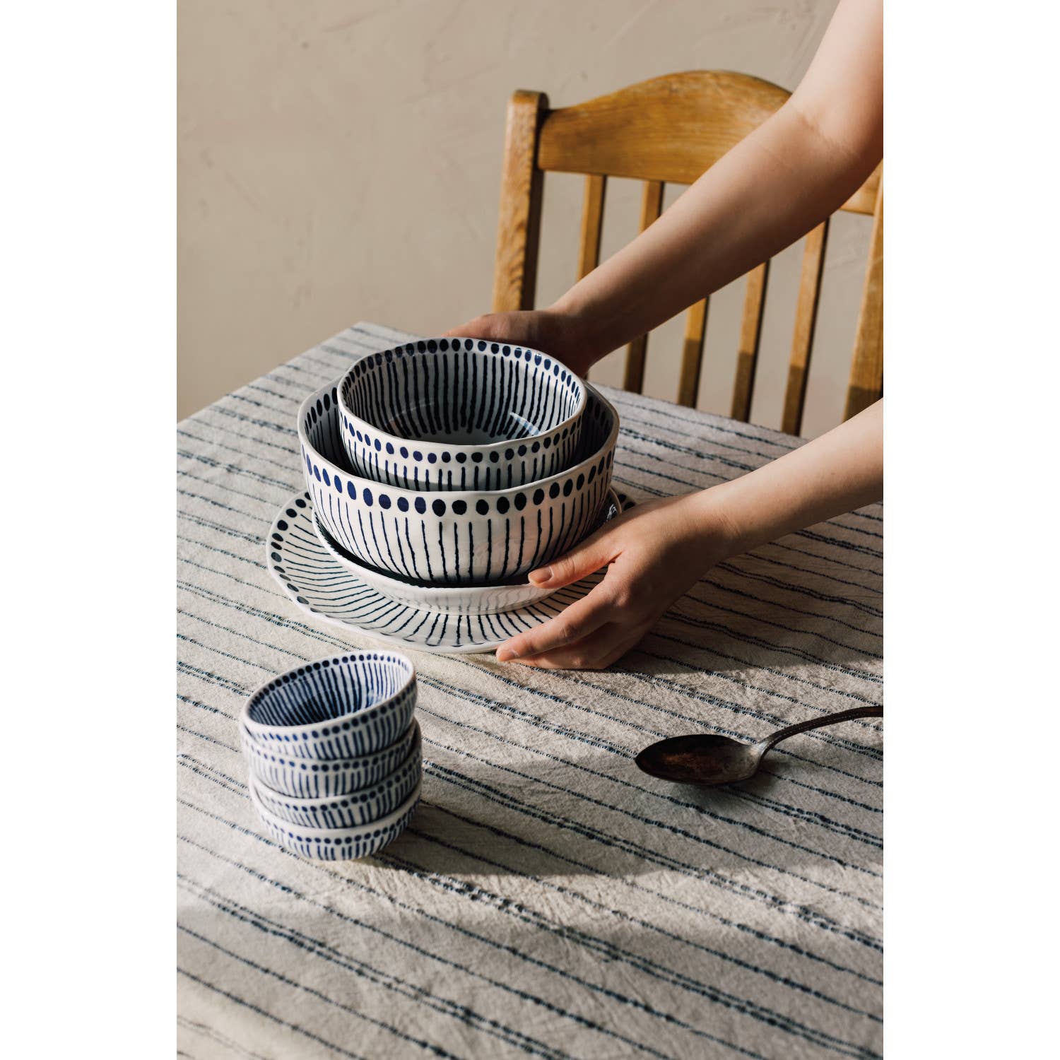 Sprout Stamped Bowl