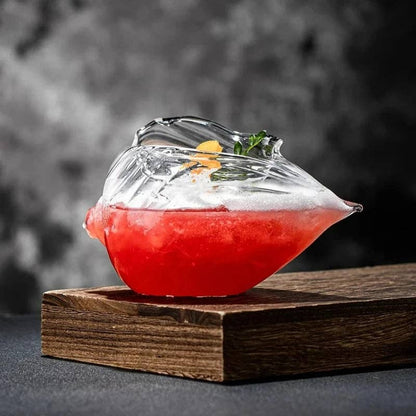 Conch Shell Glass 2-Piece Set