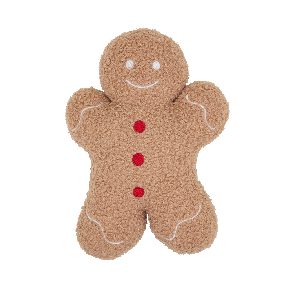 Gingerbread Man Throw Pillow - 9x12