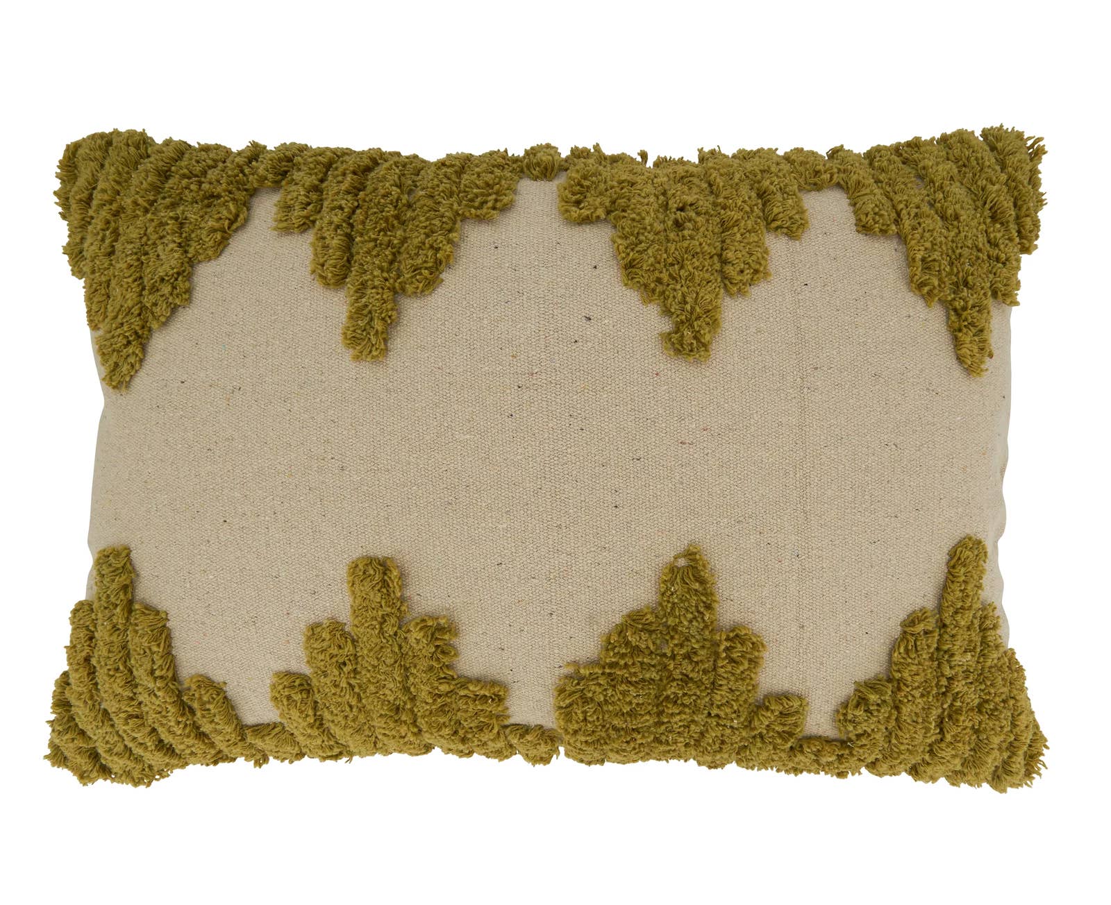 Tufted Modern Cotton Throw Pillow 13x20