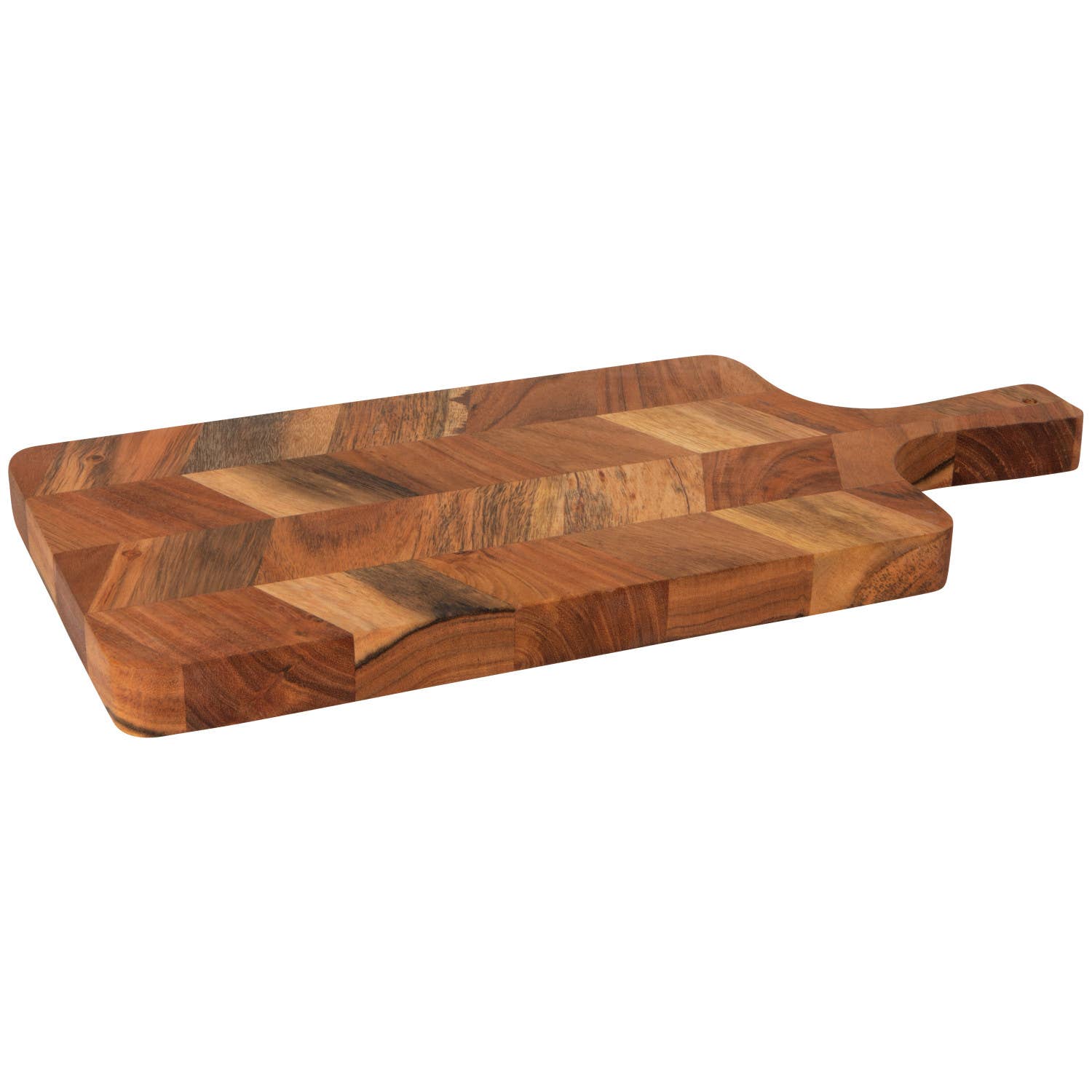 Acacia Chevron Serving Board