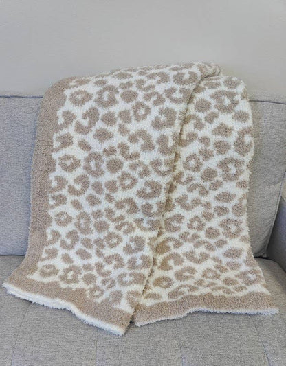 Leopard Ultra Soft Throw Blanket 50x60