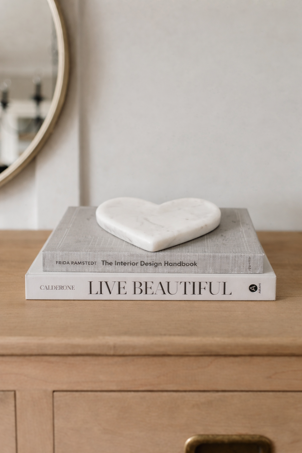Heart Marble Dish