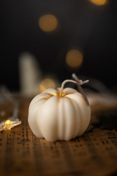Handmade Pumpkin Soy Candle